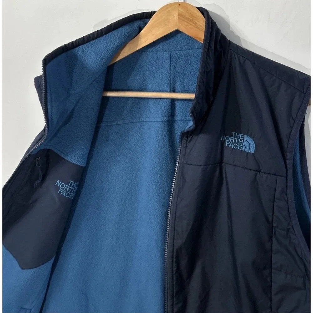 Mens The North Face Reversible Insulated Vest Sz Large